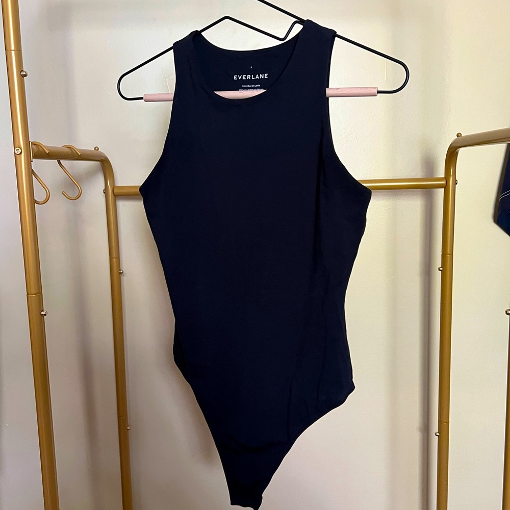 Everlane sleeveless thong bodysuit - size small - washed but never worn!